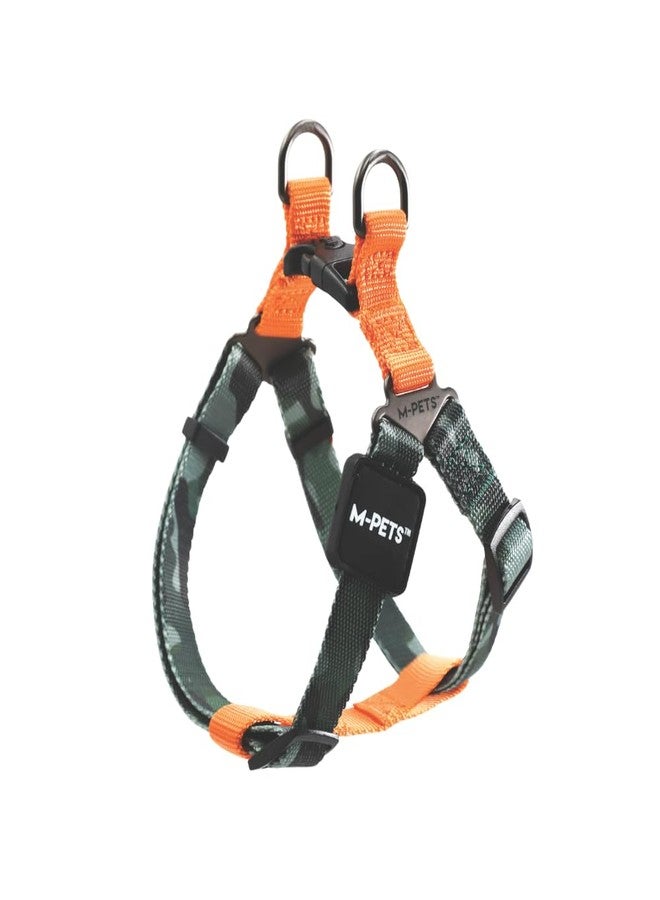 M-PETS Wild Jungle Harness for Small Dogs, Adjustable, Comfortable & Durable Harness with Lockable Buckle & Back Clip, Easy to Clean, For Walking, Training & Outdoor Activities, Small - Image 1